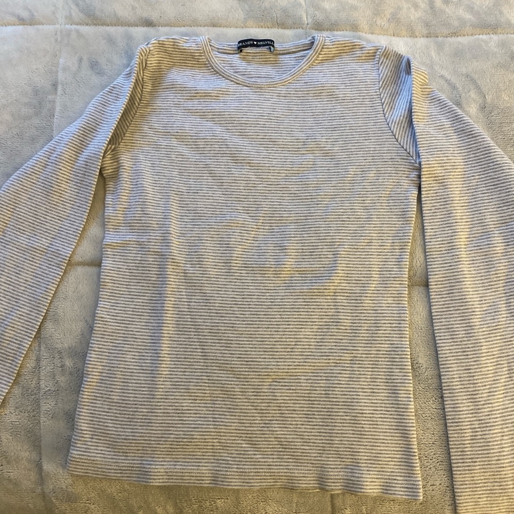 brandy melville striped long sleeve